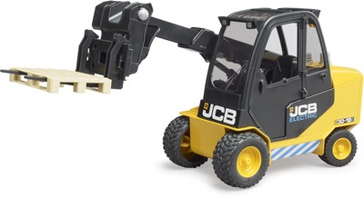 Bruder Spielfahrzeug Nutzfahrzeuge Logistik JCB Teletruk mit Palette 02512