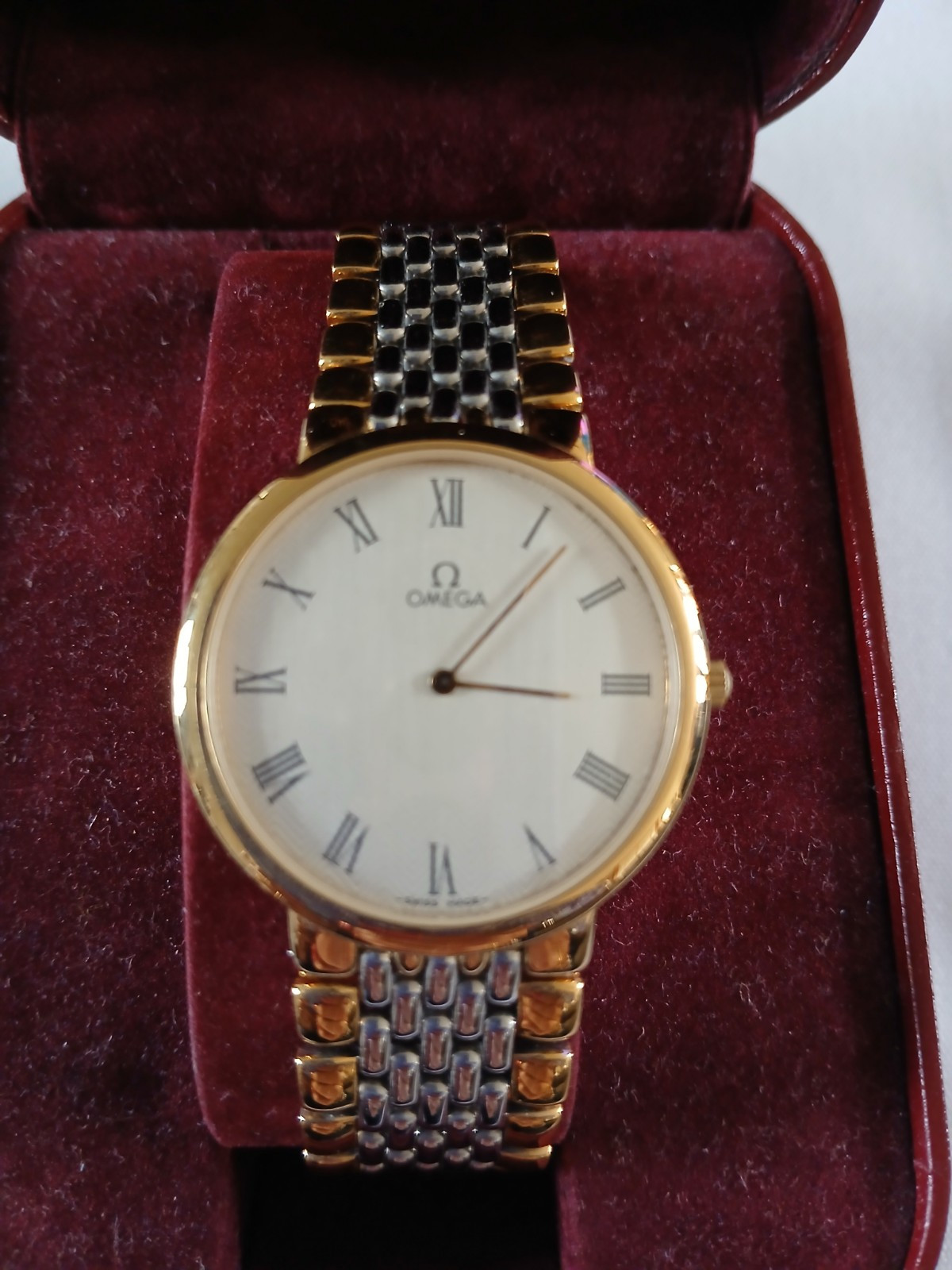 Omega' De Ville Prestige' gents wristwatch