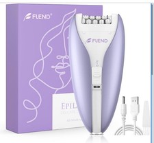 Silent Epilator for Women, 2-Speed Facial  Body Hair Remover, Smooth Glide Tech