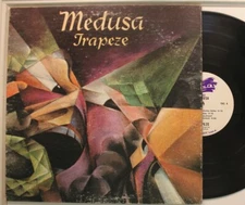 Trapeze First Pressing Lp Medusa On Threshold - Vg+ To Vg++ / Vg++