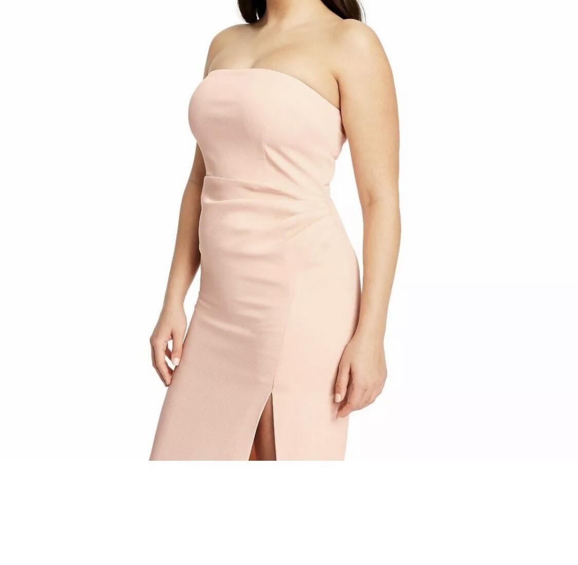 long satin dress pink Celinee Maxi Gown | Hot | Debs & Prom Color:Nude/Gold 94 cm (36 Celebrity Dress Inspiration Evening Gown Body Tight