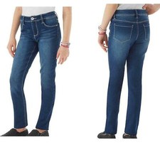 Member's Mark Girl's Favorite Knit Mid Rise Denim Jeans Dark 4/5