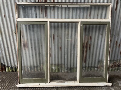 Timber Triple Casement Window With Fixed Top Panel - 1805w X 1628h X ...