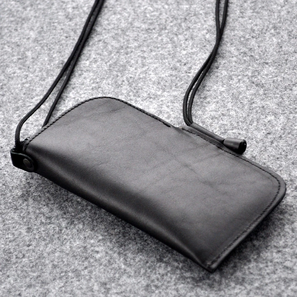 Funda de Cuero para Samsung Galaxy, Mini Bolso con Correa y Bolsillo con Cierre de Cremallera Foto 3 de 3