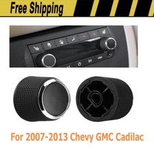 Control Rear Knobs Radio Audio 2Pair Fits Escalade Enclave Tahoe Chevrolet GMC