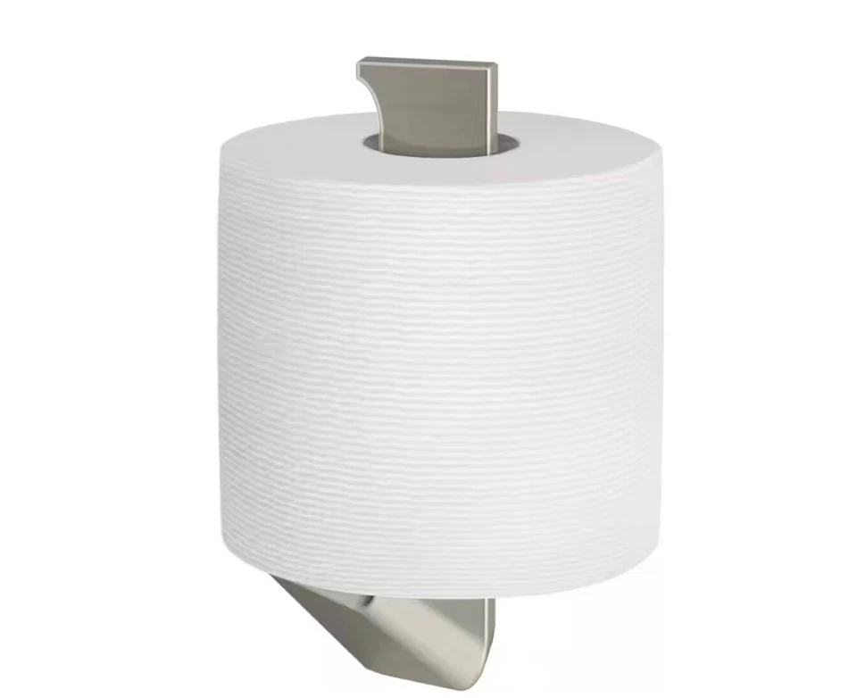 🔥🔥 Soporte de papel higiénico uniforme KOHLER en níquel cepillado vibrante R26123-BN Foto 3 de 4