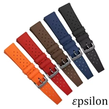 Epsilon ROOT Classic Perforated Rubber Strap