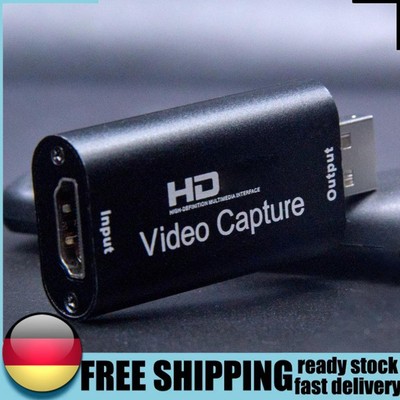 1080P Cam Link Card Screen Record Capture Device Useful for PS4 DVD Camera