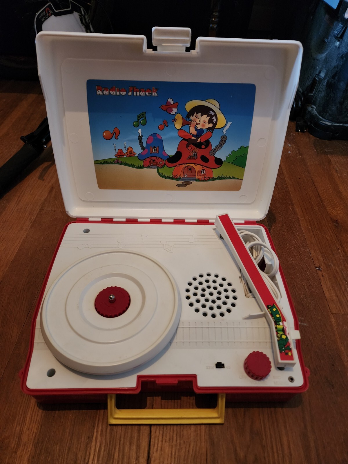 Vintage Radio Shack Record Player