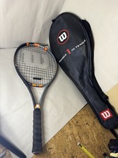 Wilson Soft Shock Titanium Graphite Tennis Racquet 4  Grip With Case