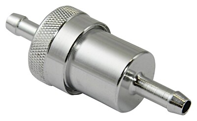 Open Box Bike-It Original Chrome 6mm Fuel Filter