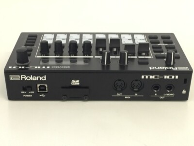 Roland Digital DJ MC-101 Black Audio equipment Effector Sequencer