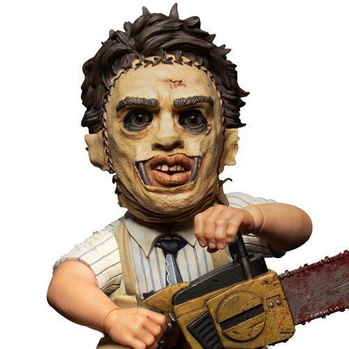 APR228756 - TEXAS CHAINSAW MASSACRE 2022 LEATHERFACE PX 1/18 MINI