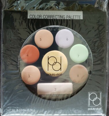 Paula Dorf Color Correcting Palette 8 Colors All in One Concealer Contour NEW