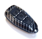 Key Cover For FORD KUGA MONDEO FIESTA FOCUS Carbon Fibre Remote Keyless Entry 3