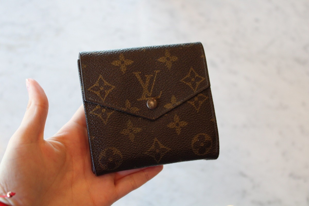 Authentic Vintage Louis Vuitton Monogram Elise Trifold Wallet