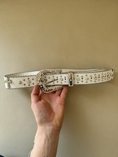 vintage rhinestones Cross belt bb simon style Chrome Hearts
