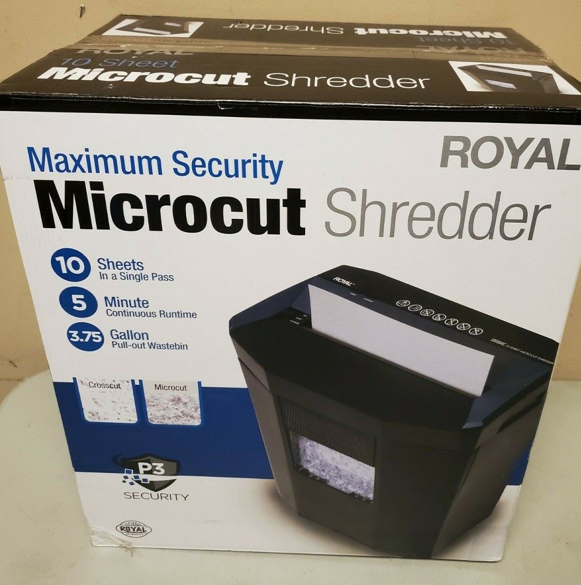 Royal 20 Sheet Microcut Shredder