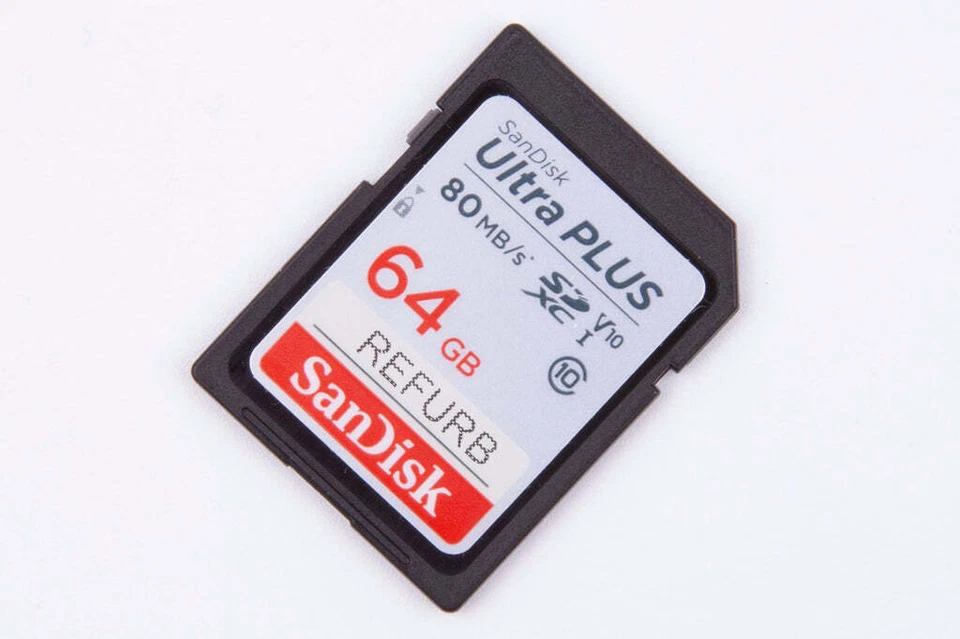 SanDisk Ultra Plus 64GB SDXC Memory Card, Up to 80 MB/s, V10 Class 10, UHS-I - Image 2 of 4
