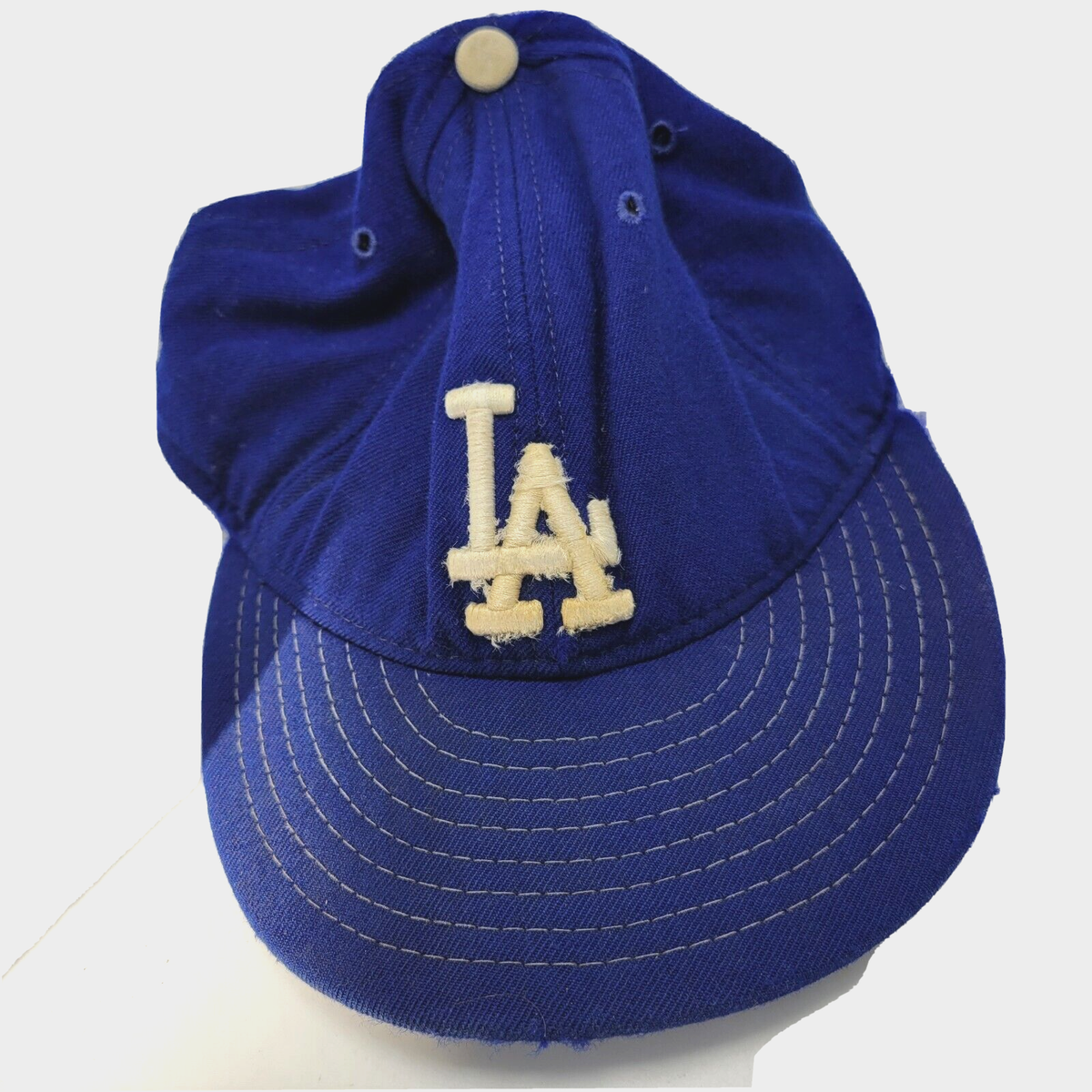 Los Angeles Dodgers Baseball MLB Hat Cap Blue Adult Fitted 7
