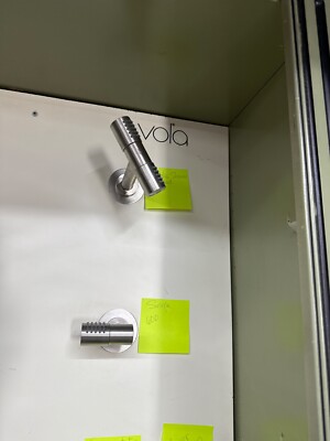 Vola Showerhead 080D DUAL STAINLESS BRUSHED SHOWER HEAD