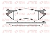 Remsa Bremsbelagsatz Scheibenbremse Vorne FüR Dodge Durango HB DN Ram 1500
