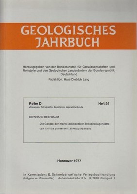 Die Genese der marin-sedimentären Phosphatlagerstätte von Al Hasa (westliches Ze