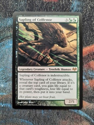 Magic the Gathering MTG - 1 x Sapling of Colfenor - Eventide - EX