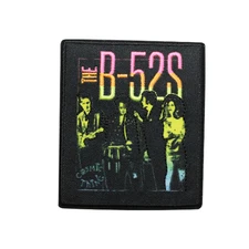 The B-52s Group Embroidered Iron On Patch - Music Band 98-I