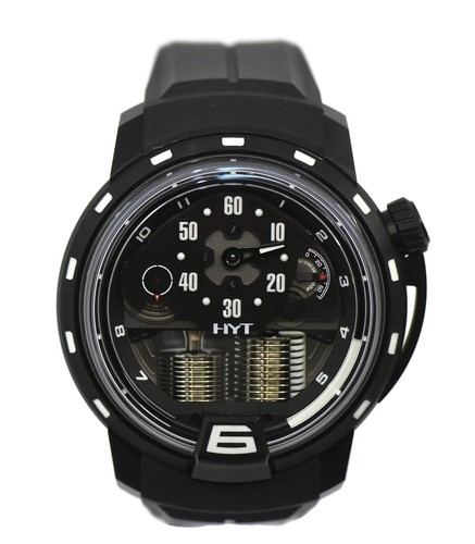 HYT H1 Ghost Titanium Watch 148-DL-60-NF-RU