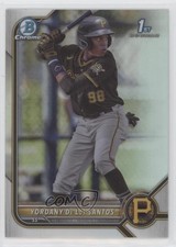 2022 Bowman Chrome Prospects Refractor /499 Yordany De Los Santos #BCP-166 0u17
