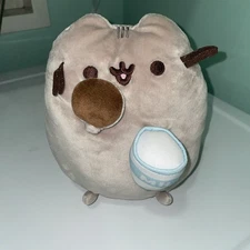 PUSHEEN with COOKIES & MILK (9" GUND Plushie)  Limited - It'Sugar Exclusive