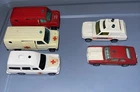Lot #23 Vintage 5 Toy Cars As Is Corgi Juniors & King Star Econoline Van, Etc.