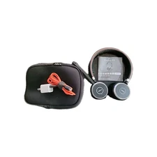 Jabra, Evolve 65, MS Bluetooth Wireless Headset w/Mic.(Black w/Red) W/Case Mint