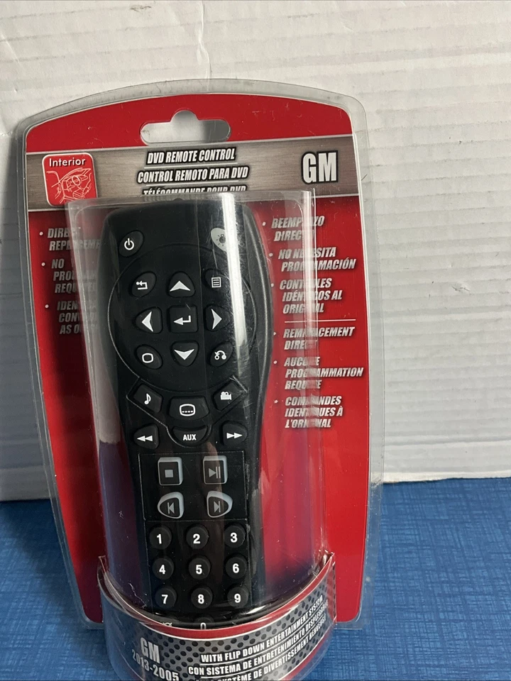 Mando a distancia para reproductor de DVD Dorman 57001 para Chevy Cadillac Buick nuevo Foto 4 de 4