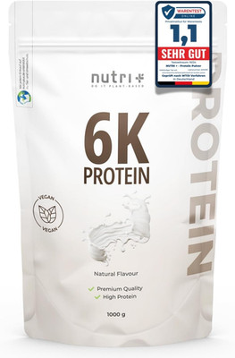 Nutri + Protein Pulver Neutral 1 Kg - 80% Eiweiß - Zuckerfrei + Fettfrei - Prote