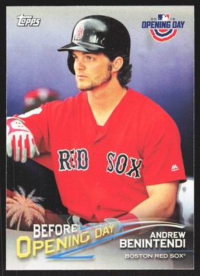 2018 Topps Opening Day Andrew Benintendi #BOD-AB Boston Red Sox