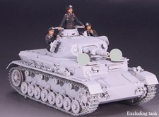 1/35 Resin Model Kit WWII German Tank Crew Set 3 Figures Unassembled Unpainted