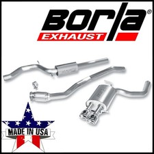 Borla S-type 2.5 Cat-back Exhaust System Fits 2009-2016 Audi A4 Sedan 2.0l L4 Borla S-type 2.5 Cat-back Exhaust System Fits 2009-2016 Audi A4 Sedan 2.0l L4