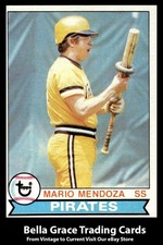 1979 Topps Mario Mendoza #509 Pittsburgh Pirates MLB Baseball 