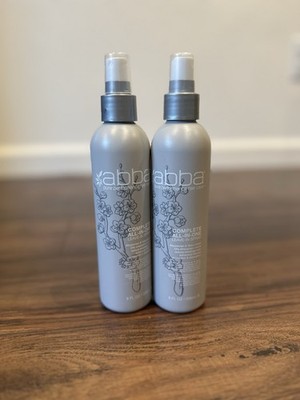 ABBA Pure Performance Hair Care Complete All In One Leave In Spray 8FL Oz 2 pack
