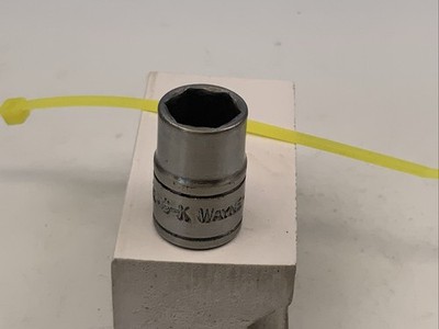 S-K WAYNE  40912   3/8'' 6pt 1/4'' Drive Socket  Made in USA  - Yellow Tag