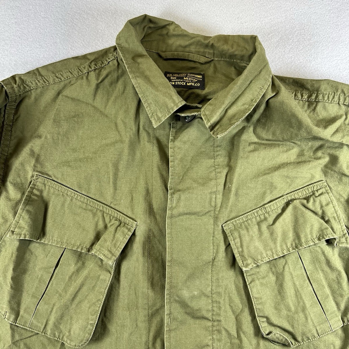 US Army Sizs M 5th Model Tropical Jungle Fatigue Jacket Non Stock