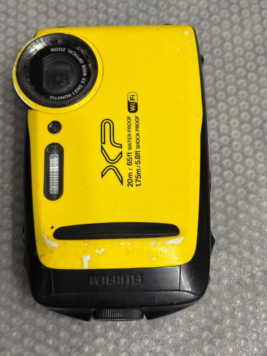 FUJIFILM/富士フイルム】丑③386//箱付/付属有 FINEPIX XP130/イエロー