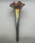 HTF VINTAGE CARNIVAL NORTHWOOD PURPLE CENTER EPERGNE TRI CORNERED  LILY