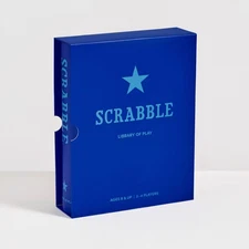 WS Game Company - Library of Play: Scrabble Vintage Bookshelf edition