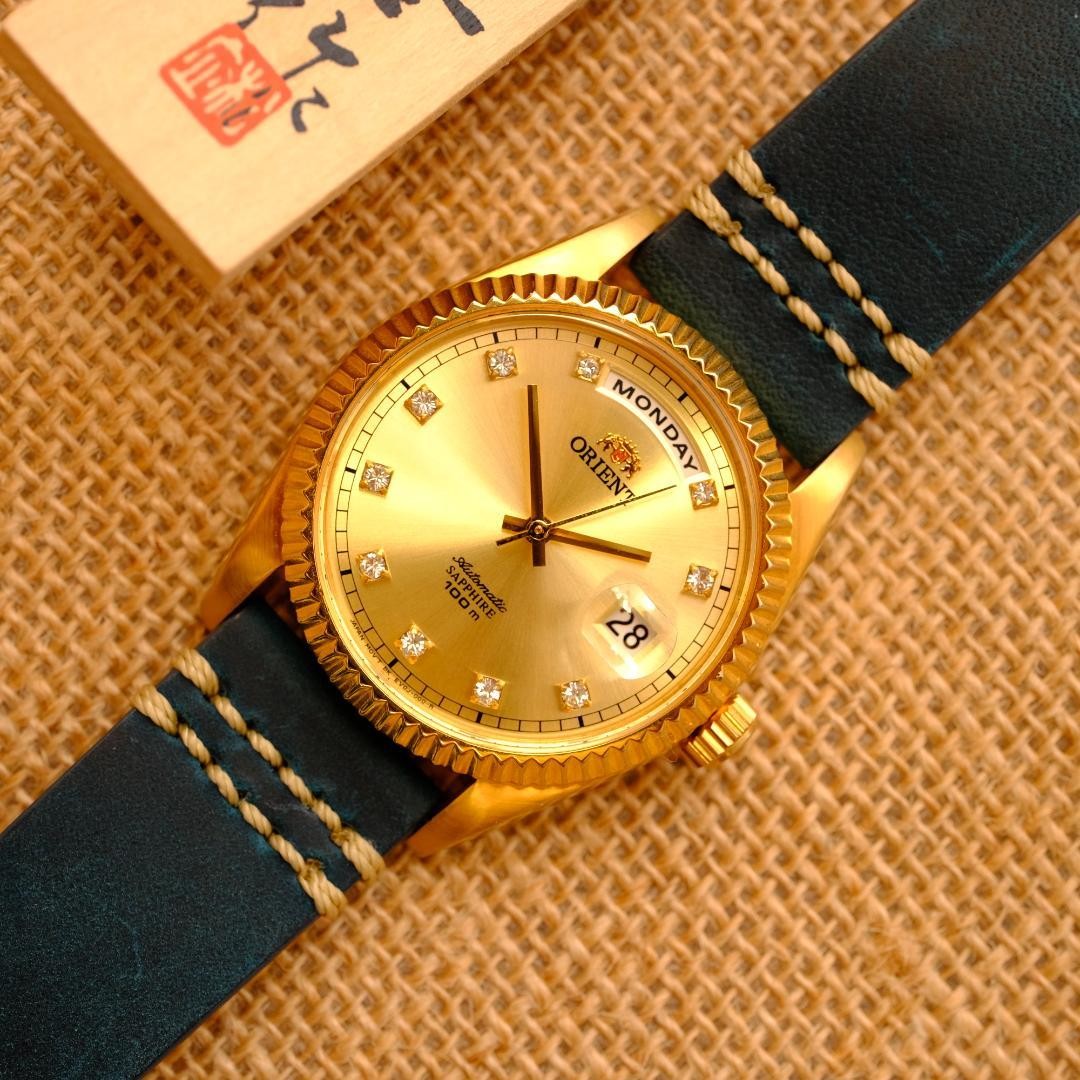 Orient Chronograph Watch Date Function 10 ATM Wat… - image 7