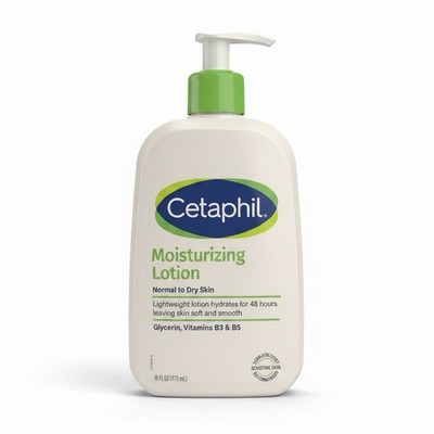 Cetaphil Moisturizing Lotion 16oz 473mL Normal to Dry Skin Fragrance Free NEW