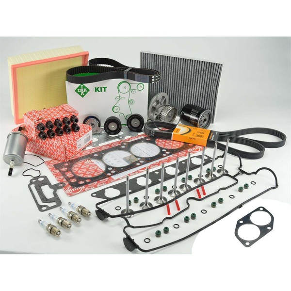 Zylinderkopfdichtung Zahnriemen Filter Ventile Satz Opel Omega 2,0 X20XEV 2-image