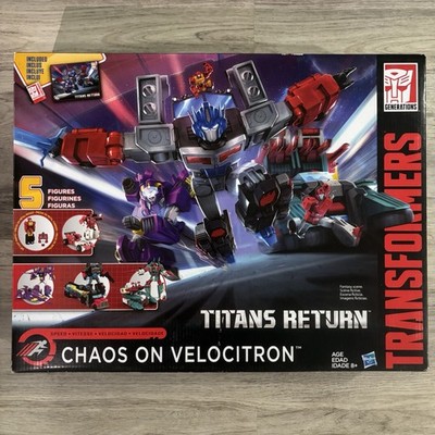 Transformers Titans Return Chaos on Velocitron New